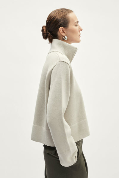 The Merino -  Wool Full-zip jacket