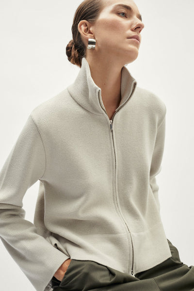 The Merino -  Wool Full-zip jacket