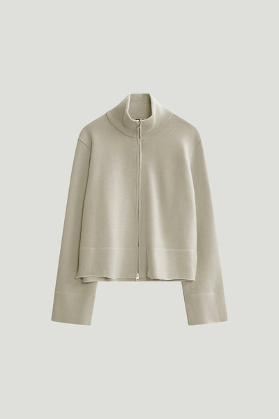 The Merino -  Wool Full-zip jacket