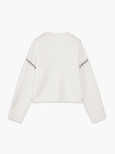 Shift The Focus Oversized Mock Neck Sweater