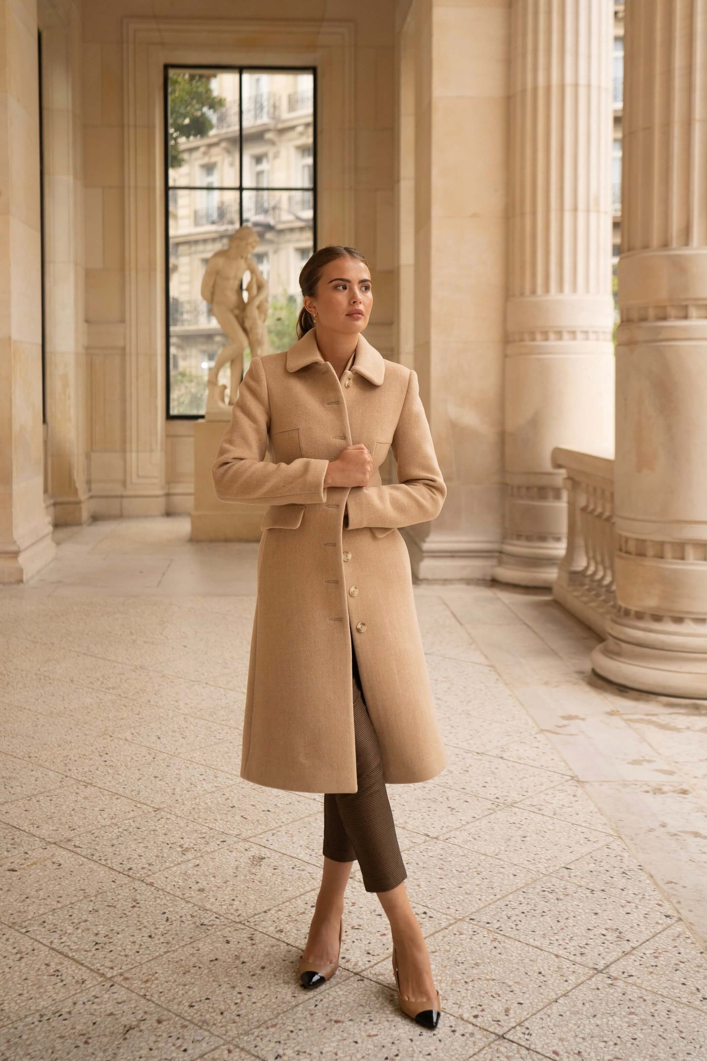 Evelyn - Wool Coat