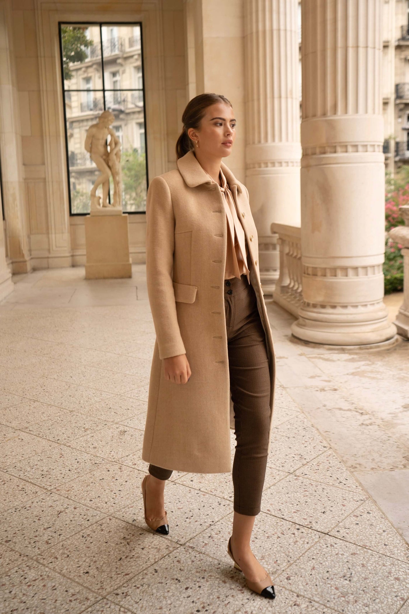 Evelyn - Wool Coat